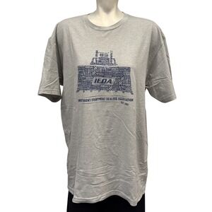 IEDA Independent Equipment Dealers‎ Association Gray Graphic T-Shirt XL